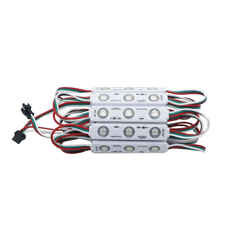 Pixel led modules DC12V outdoor IP68 waterproof RGB full chasing color ...