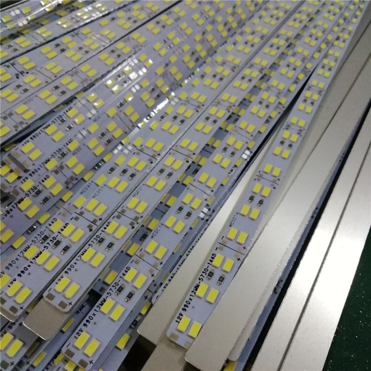 12v LED Rigid Bar SMD5630 SMD5730 28.8W Led Hard Strip Light for Hotel Ceiling Landscape