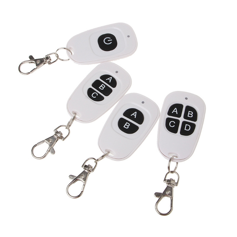 433MHz Cloning Duplicator Wireless 4 Keys Universal Gate Electric Door Key Car Remote Control