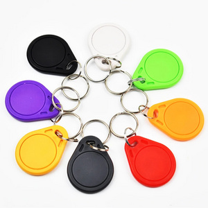 High Frequency for Access Control ABS PVC Epoxy Qr Code RFID Keychain