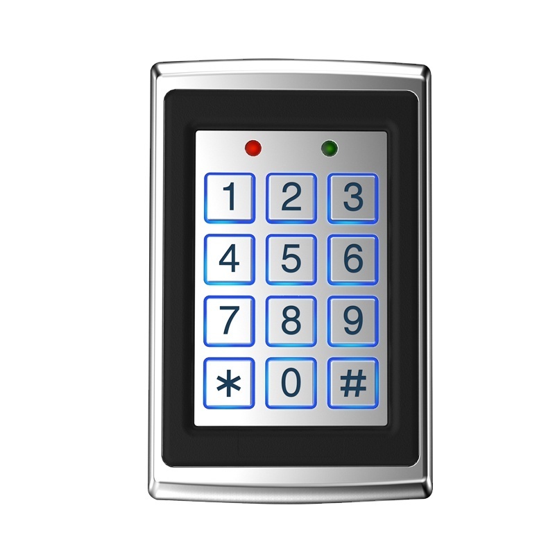 Zinc Alloy Electronic Smart Keyless Door Lock Code Keypad Security Entry EM Card