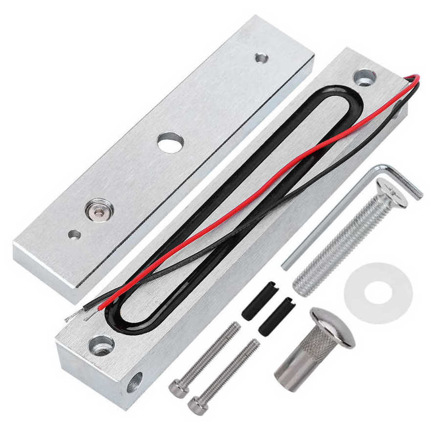 CE certificate 280KG 600Lbs Stainless steel Waterproof single door electric magnetic lock with signal feedback for outdoor gate