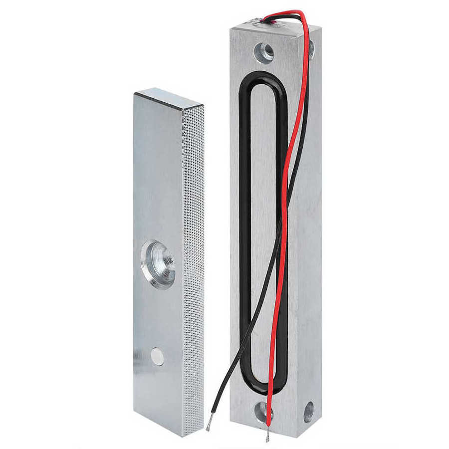 CE certificate 280KG 600Lbs Stainless steel Waterproof single door electric magnetic lock with signal feedback for outdoor gate