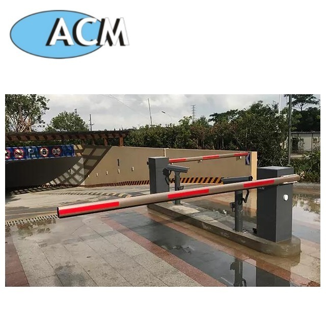 Automatic matrix boom barrier gate with vehicle loop detector for parking system