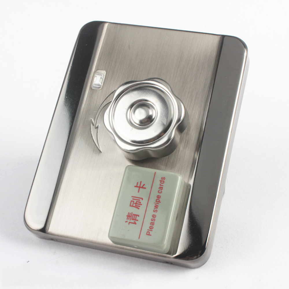 Manufacturers Wholesale Stainless Steel Latch Brushed Double Cylinder Electric Rim Lock with Key