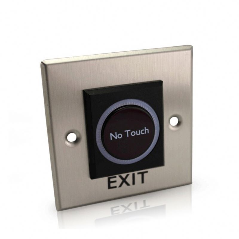 Electric Remote Controller Infrared Sensor Exit Button Waterproof Push Button No Touch Exit Button