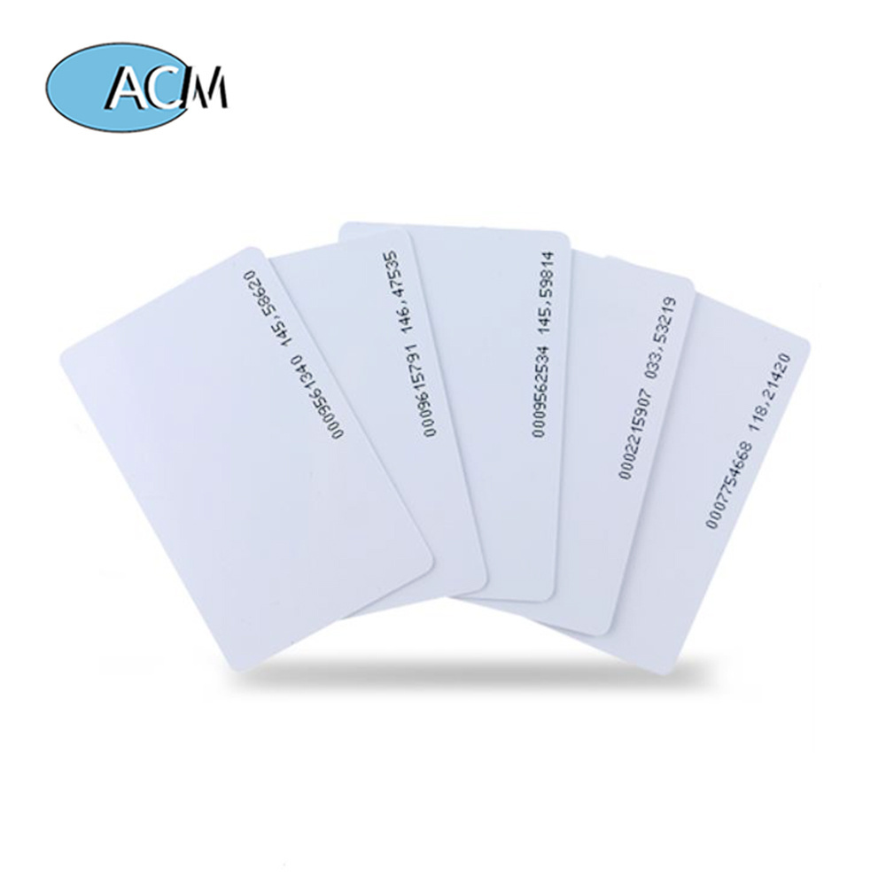 Wholesale Contactless Access Control Card 125khz Tk4100 Chip PVC Smart Blank Proximity RFID Card