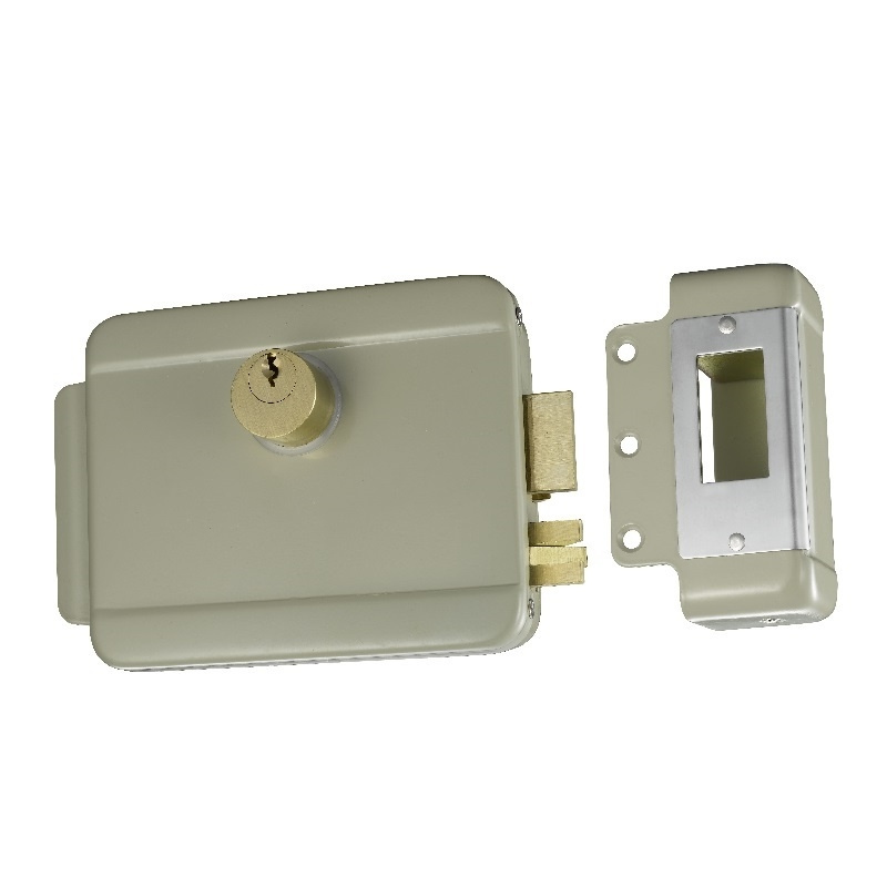 top selling electric rim lock for home door electric panel door lock