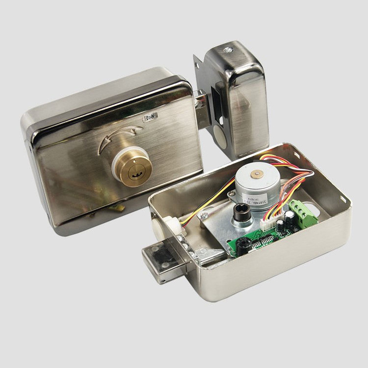 Inside And Outside Stainless Steel 12v Security Smart Magnetic Electronic Electric Door Rim Lock