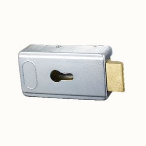 Electric rim door personnel gate lock gate latch lock