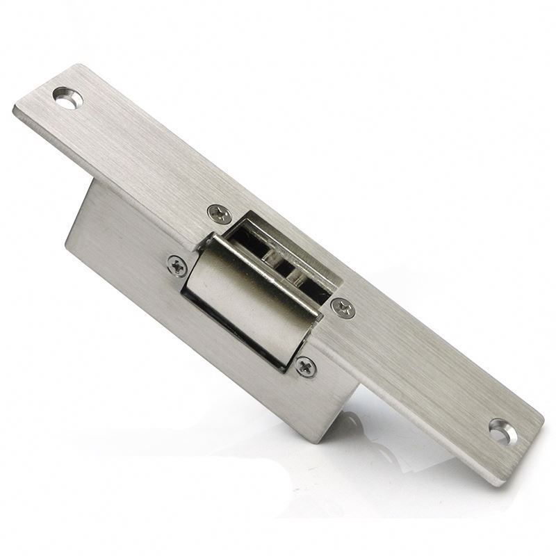 Access Control Safe Fail Secure European Narrow Type Adjustable Door Electric Strike Lock