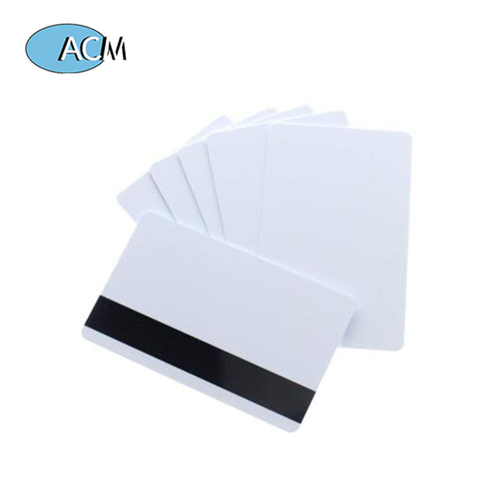 Plastic Inkjet White Pvc Card Id Visa Chip Blank Credit Card With Magnetic Stripe