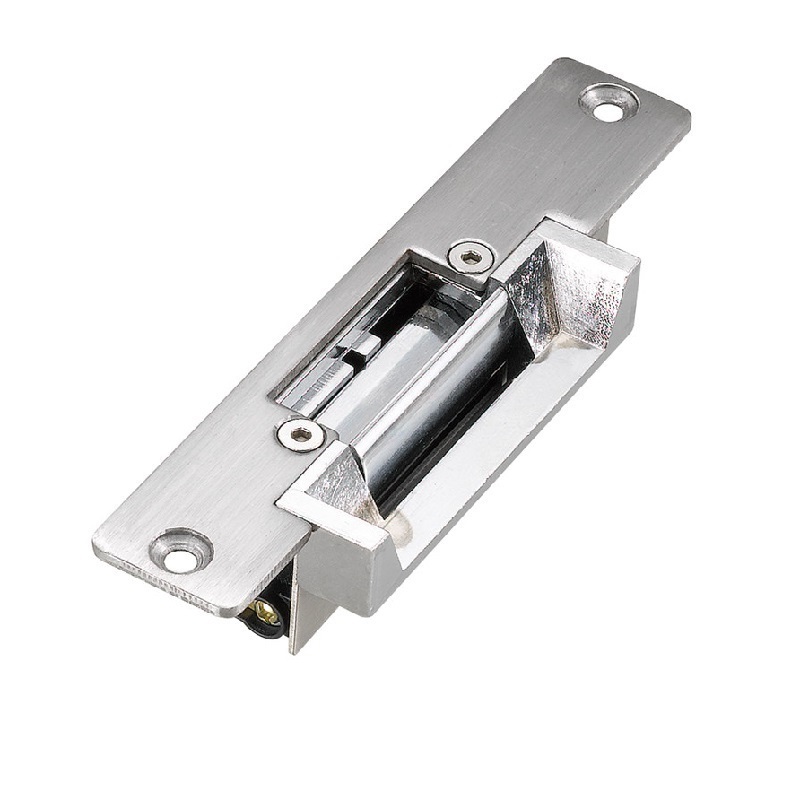 Hot sale stainless steel Fail Secure / Fail safe door electric  Strike Lock strike plate for frameless glass