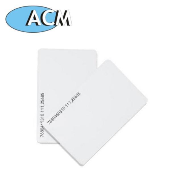 Hot Sale Iso Em Tk4100 Chip Blank card Access Control Systems Credit Thin Em Proximity Pvc Contactless Smart card Rfid 125khz