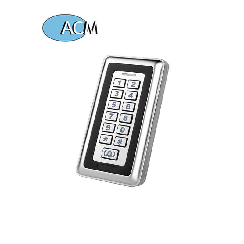 Outdoor IP68 Waterproof Metal Security Standalone Keypad 125KHZ EM RFID Card Access Control Reader