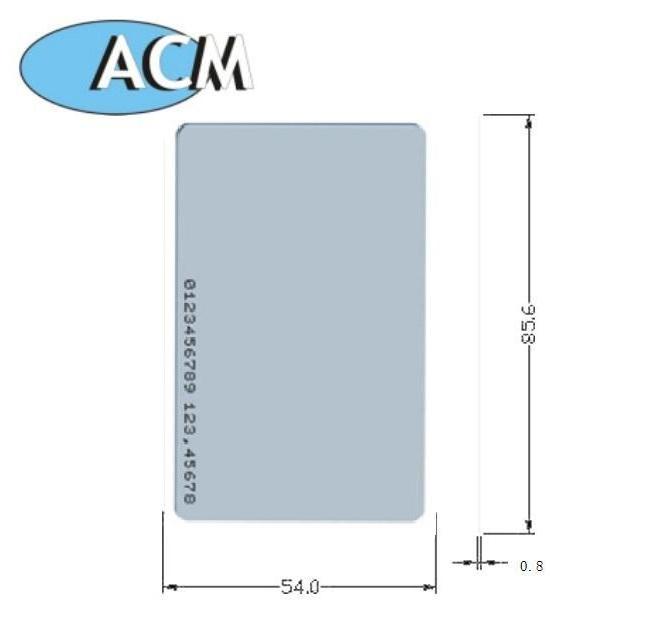 Hot Sale Iso Em Tk4100 Chip Blank card Access Control Systems Credit Thin Em Proximity Pvc Contactless Smart card Rfid 125khz