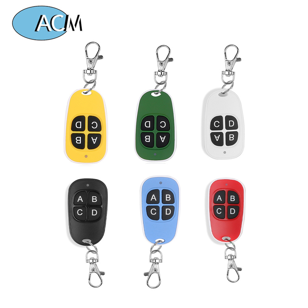 433MHz Cloning Duplicator Wireless 4 Keys Universal Gate Electric Door Key Car Remote Control