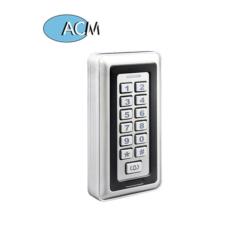 Outdoor IP68 Waterproof Metal Security Standalone Keypad 125KHZ EM RFID Card Access Control Reader