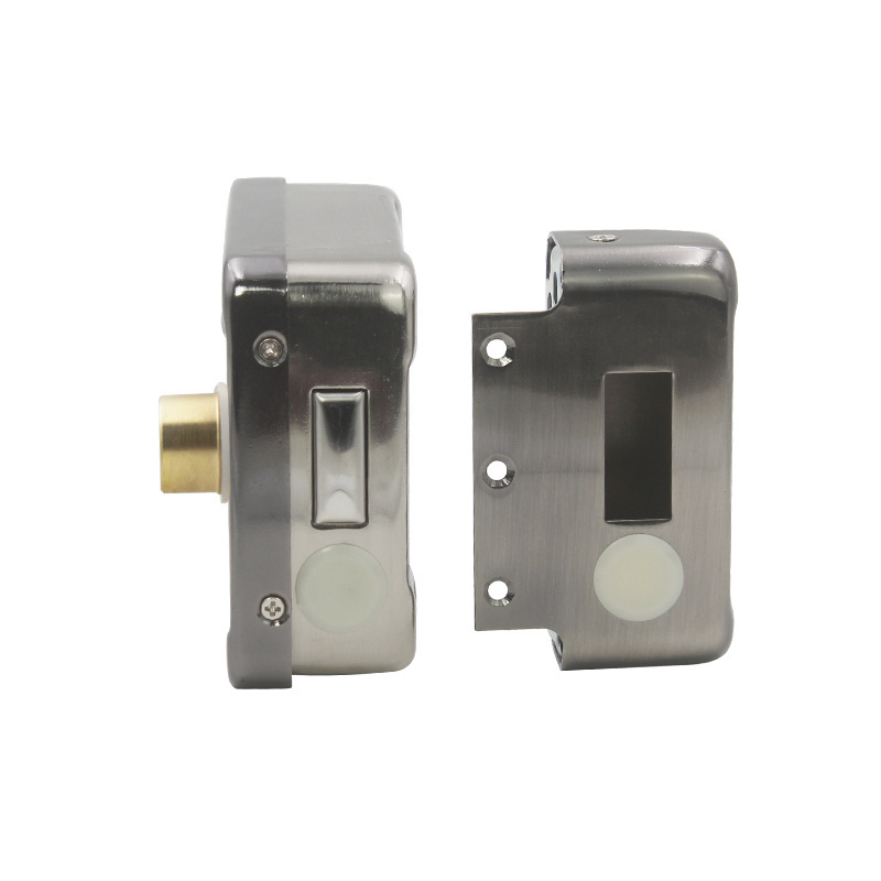 Single Head Electric Rim Lock 12V Access Locks Work for Home Video Door Doorbell Intercom System