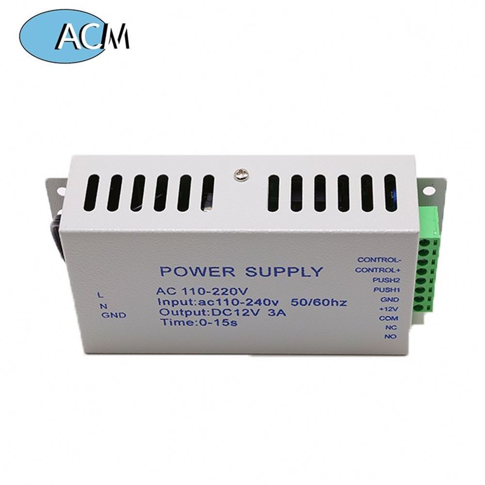 New Door Lock Power Source Access Control System Switch 110-240V to DC 12V 3A Time Delay Power Supply