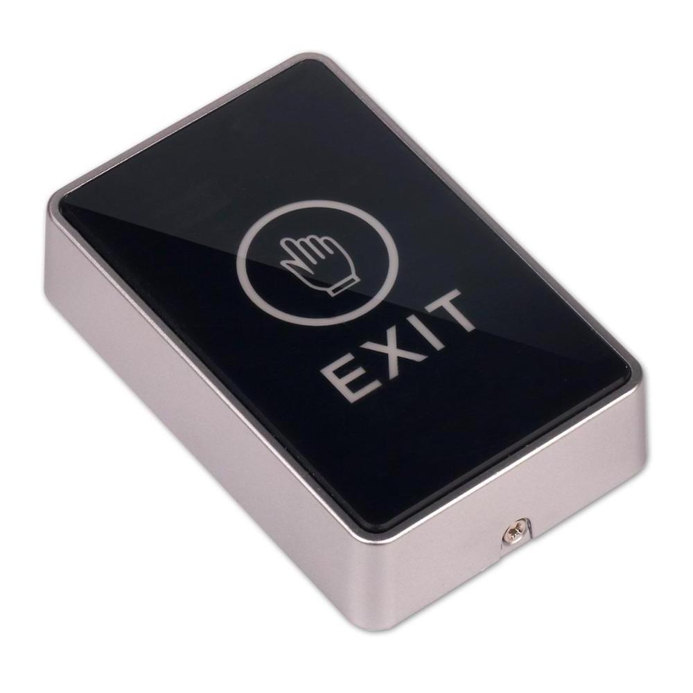 DC 12V Door Safety Fingerprint Recognition Device Touch Exit Button Infrared Sensor Door Switch for Door Access Control System