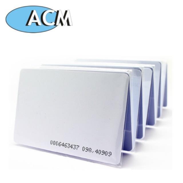 Hot Sale Iso Em Tk4100 Chip Blank card Access Control Systems Credit Thin Em Proximity Pvc Contactless Smart card Rfid 125khz