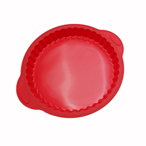 Underwire round Lace Cake Mold Non-Stick Corrugated Silicone Baking Pan Pizza Mold Baking Tools