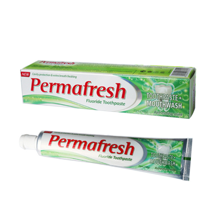 Wholesale Adult Toothpaste Removes Stains Bad Breath 130g Whitening Spearmint Fluoride Toothpaste