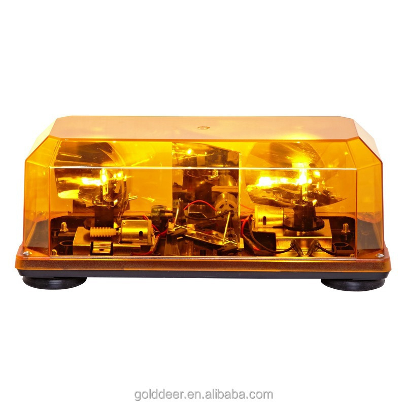 Rotating LED Warning Lights Amber Strobe Light Bars(TBD02451)