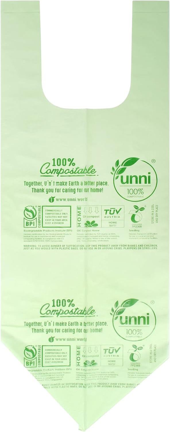 Eco friendly and recycled clear sgrs recycled plastic bag degradable trash bag made by recycled plastic packaging