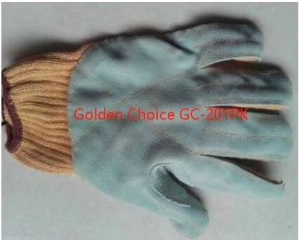 GOLDEN CHOICE GC-201PK high quality 5-fingers glove making heavy duty post bed sewing machine