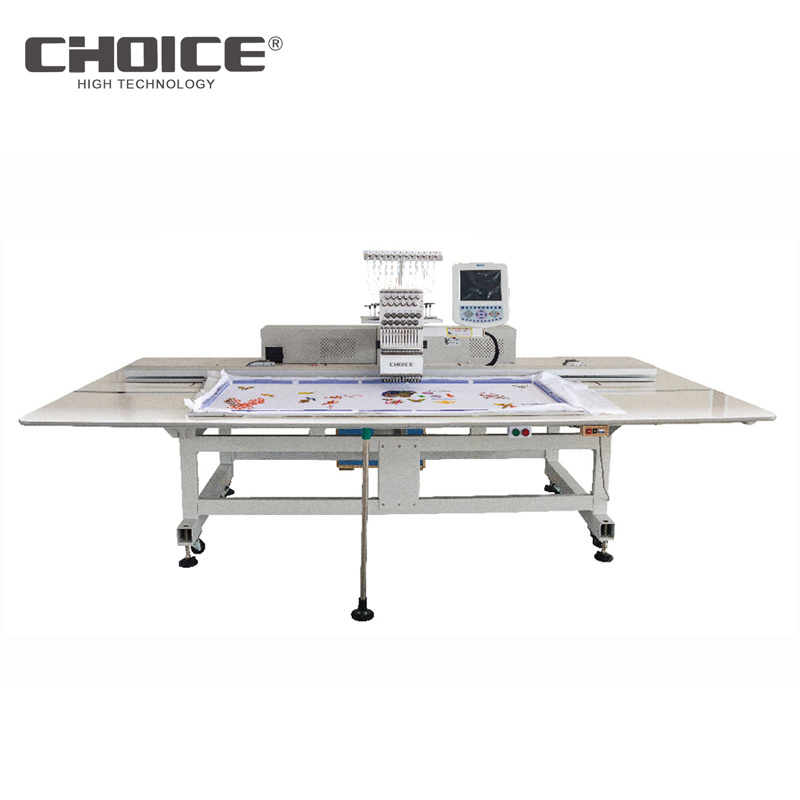 CHOICE GC-1201E-L 12 Needle single head Computerized embroidery sewing machine