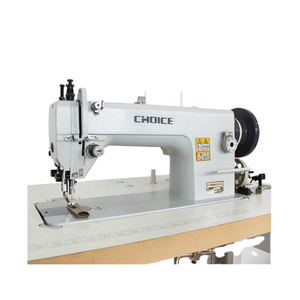 GC0303-CX Single needle heavy duty walking foot  lockstitch sewing machine with big hook, long stitch length 12mm, thick thread