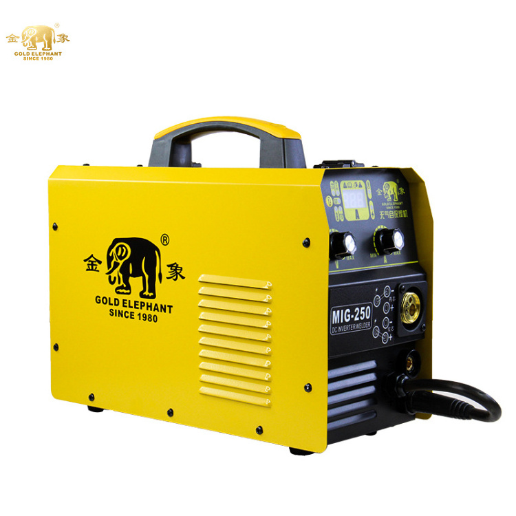 Mig/mag Welding Machine MIG-250P Gas Shielded Protection Large Power Portable Multi-process Dc Mig Co2 Professional Aluminium