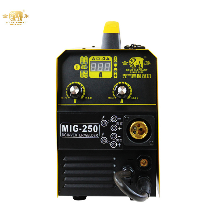 Mig/mag Welding Machine MIG-250P Gas Shielded Protection Large Power Portable Multi-process Dc Mig Co2 Professional Aluminium