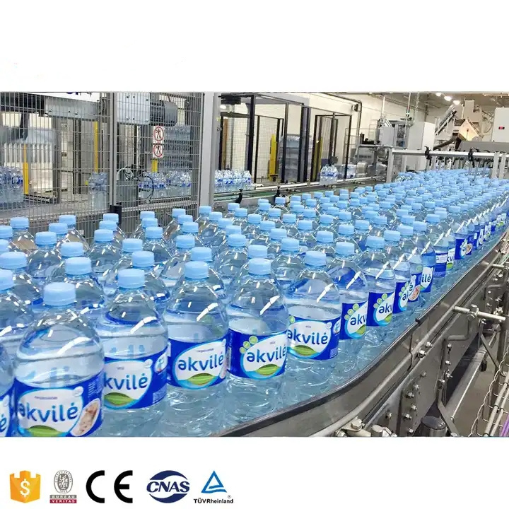 Complete Auto Water Bottling Production Line Bottled Drinking Water Filling Machine Supplier