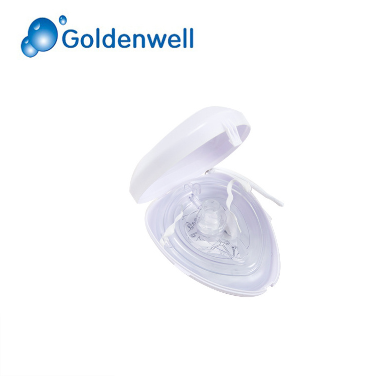 Wholesale Disposable CPR One Way Valve Face Mask for Medical Use