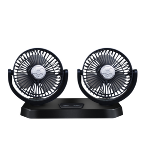 Small car rotating fan Portable summer car USB electric fan Three speed cool fan for family car