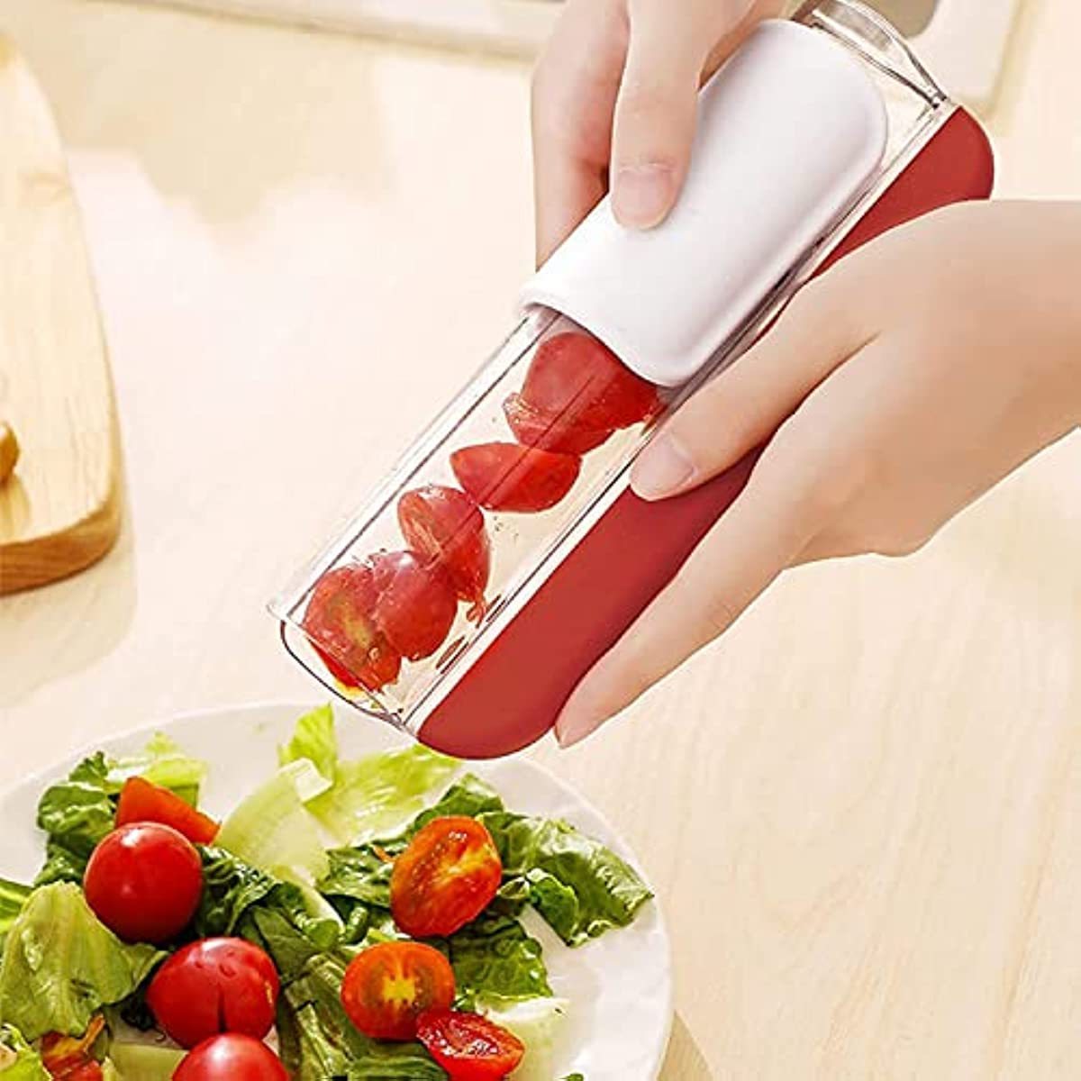 Multi-Function Grape Cutter Tomato Slicer Kitchen Accessories Fruit Vegetable Tool Kitchen Gadget Peeler Cherry Tomato Slicer