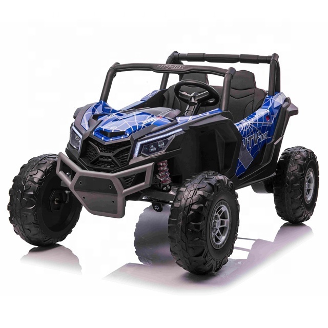 Four-wheel Drive Children's Electric UTV Car Double Seater Kids Oversized Off-Road Vehicle Remote Control Ride on Toy Trucks