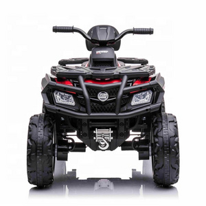 Battery Powered Kids 12V Ride On Truck Realistic Off-Road Motorized Vehicles for Children Headlights Four Wheel Shock Absorption