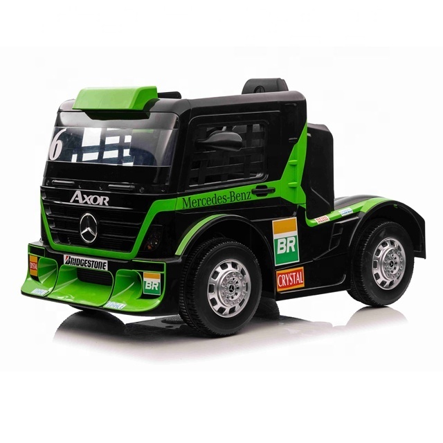 Genuine Authorized Children's Electric Four Wheelers 12V Rechargeable Battery Big Trucks with Seating Interactive Ride On Toy