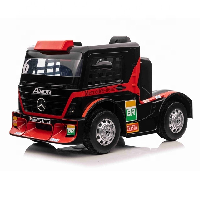 Genuine Authorized Children's Electric Four Wheelers 12V Rechargeable Battery Big Trucks with Seating Interactive Ride On Toy