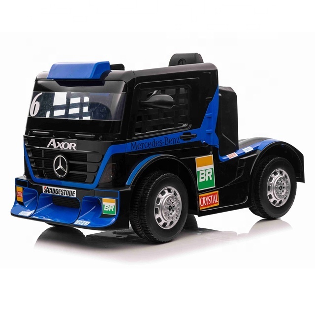 Genuine Authorized Children's Electric Four Wheelers 12V Rechargeable Battery Big Trucks with Seating Interactive Ride On Toy