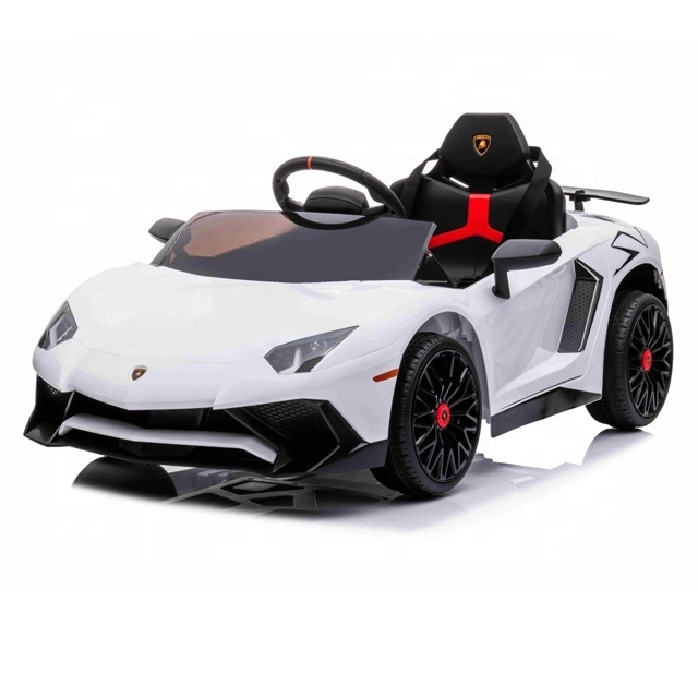 Electric Super Ride On Car and Remote Control Children's Battery Powered Sports Car Four wheels Suspension with MP3 Plug