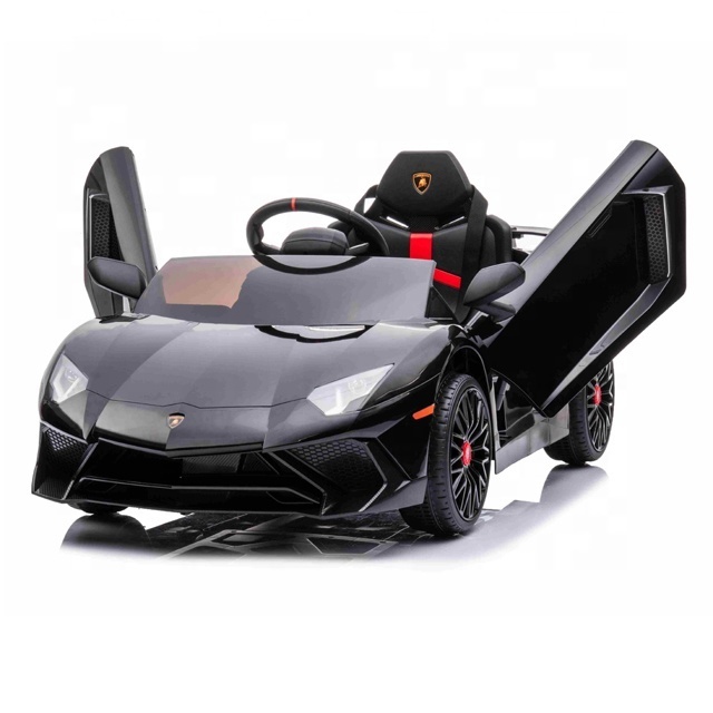 Electric Super Ride On Car and Remote Control Children's Battery Powered Sports Car Four wheels Suspension with MP3 Plug