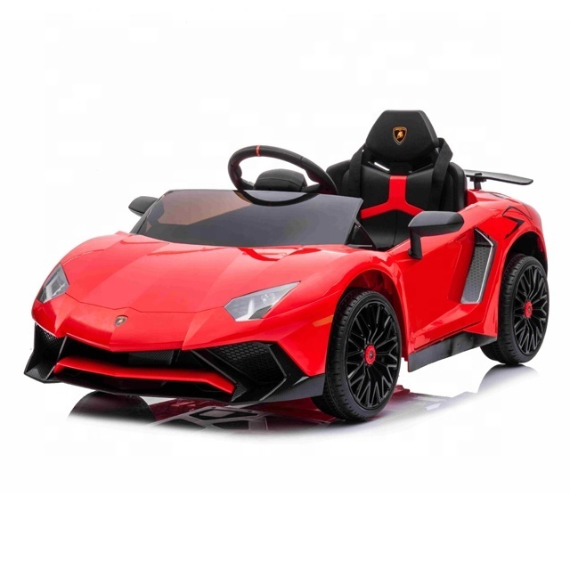 Electric Super Ride On Car and Remote Control Children's Battery Powered Sports Car Four wheels Suspension with MP3 Plug