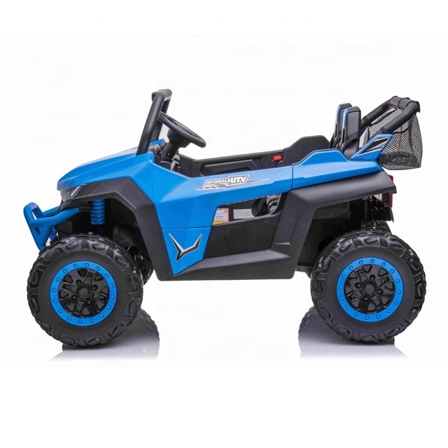 Battery Powered Vehicle with Music Sounds EVA Wheel New Children's Electric Off-Road Cars Double Riders kids Ride on Truck