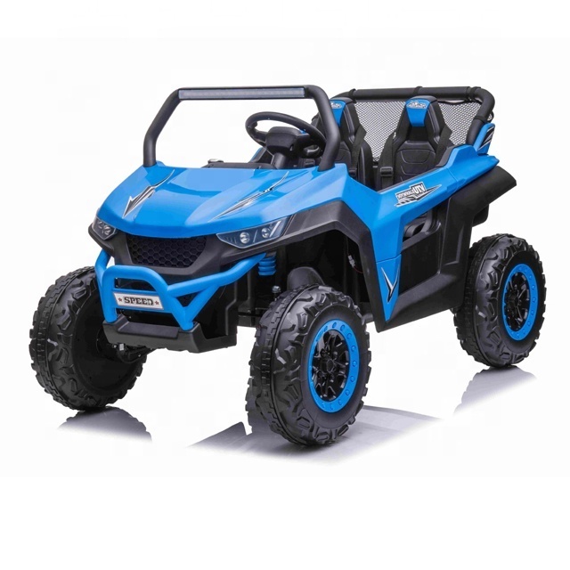 Battery Powered Vehicle with Music Sounds EVA Wheel New Children's Electric Off-Road Cars Double Riders kids Ride on Truck