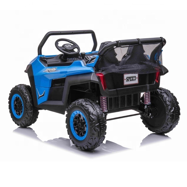 Battery Powered Vehicle with Music Sounds EVA Wheel New Children's Electric Off-Road Cars Double Riders kids Ride on Truck